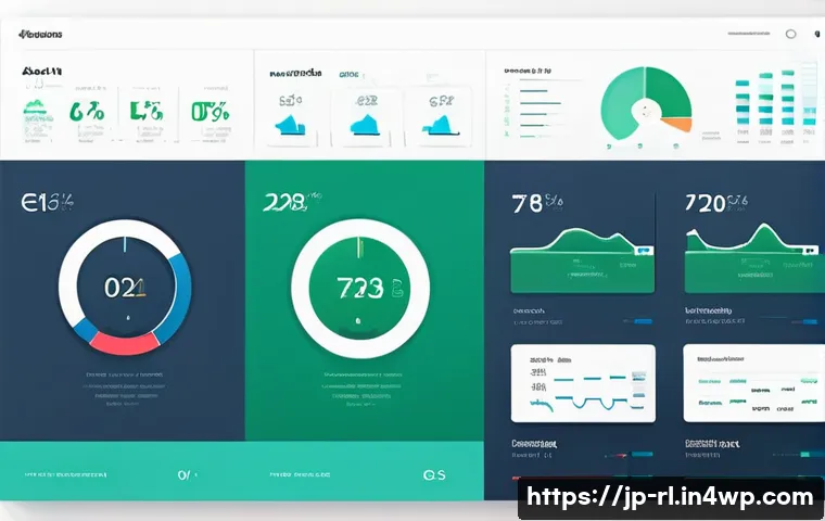 세일즈 퍼널에서의 성과를 측정하는 방법 - **Prompt:** "A clean and modern web analytics dashboard interface, designed in a style reminiscent o...